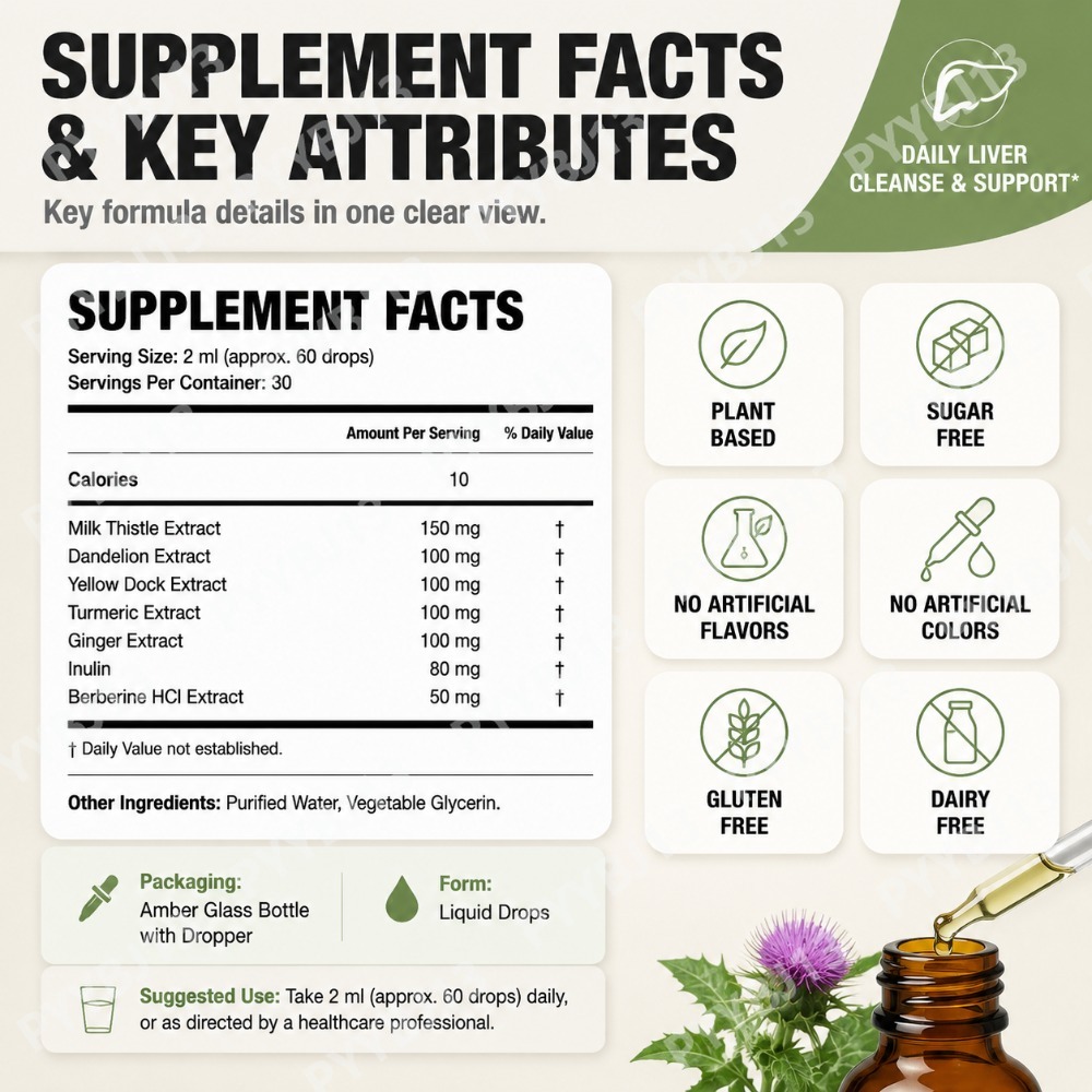 Liver Support Drops with Berbe - Herbal Wellness In review and price