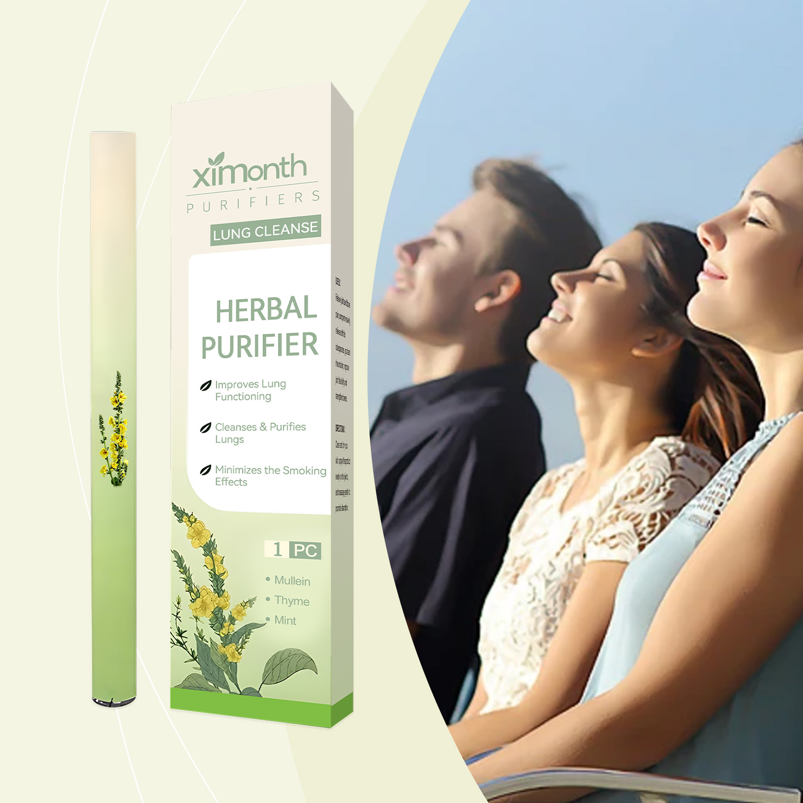 Natural Herbal Breathing Stick - Herbal Wellness In review and price