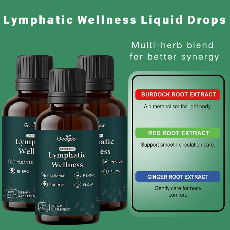 60ml Lymphatic Support Liquid  - Herbal Wellness In review and price