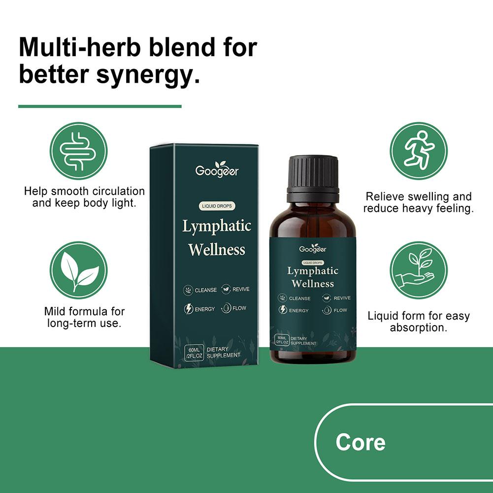 60ml Lymphatic Support Liquid  - Herbal Wellness In review and price